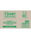 Small T-Shirt Carry-Out Bags, 7" X 5" X 15" (2000 Ct.)