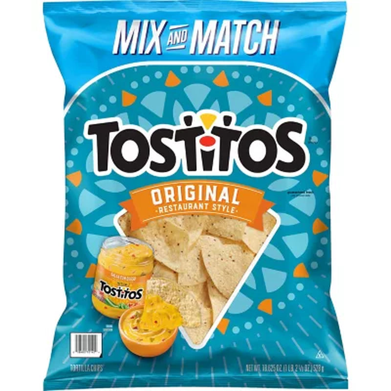 Tostitos Restaurant Style Tortilla Chips, 18.63 Oz.