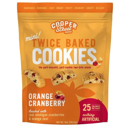 Cooper Street Orange Cranberry Cookies, 18 Oz.