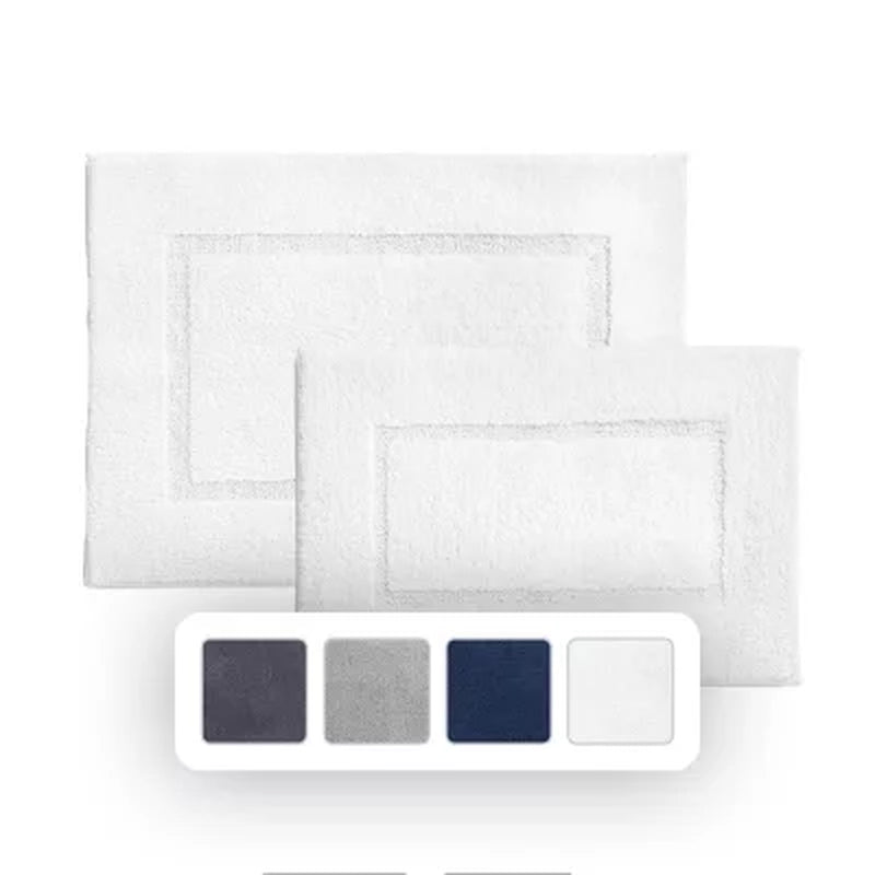 Member'S Mark 2-Piece 100% Cotton Bath Rug Set, Choose Color