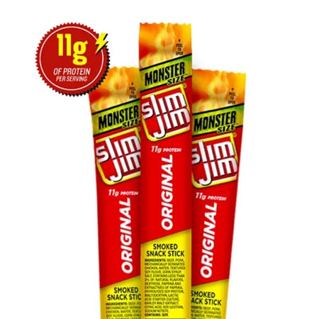 Slim Jim Original, Monster Size, 18 Ct.