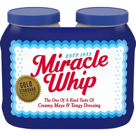 Miracle Whip Original Mayo-Like Dressing, 30 Oz., 2 Pk.