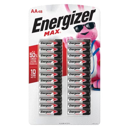 Energizer MAX AA Alkaline Batteries, 48 Pk.