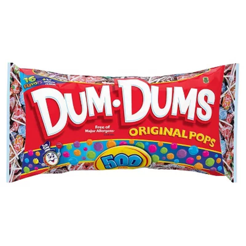 Dum Dum Original Pops, 500 Ct.