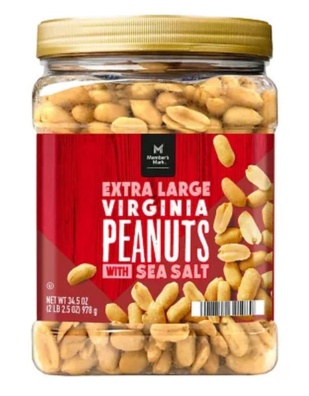 Member'S Mark Extra Large Virginia Peanuts, 34.5 Oz.