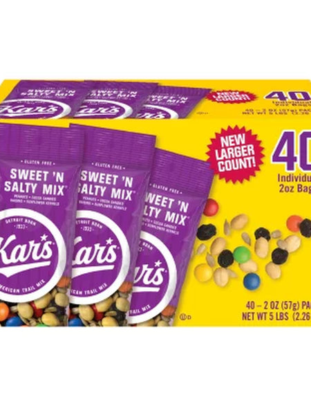 Kar'S Sweet 'N Salty Trail Mix, 2 Oz., 40 Pk.
