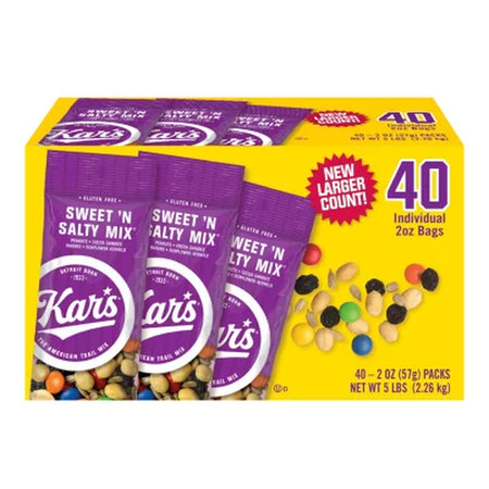 Kar'S Sweet 'N Salty Trail Mix, 2 Oz., 40 Pk.