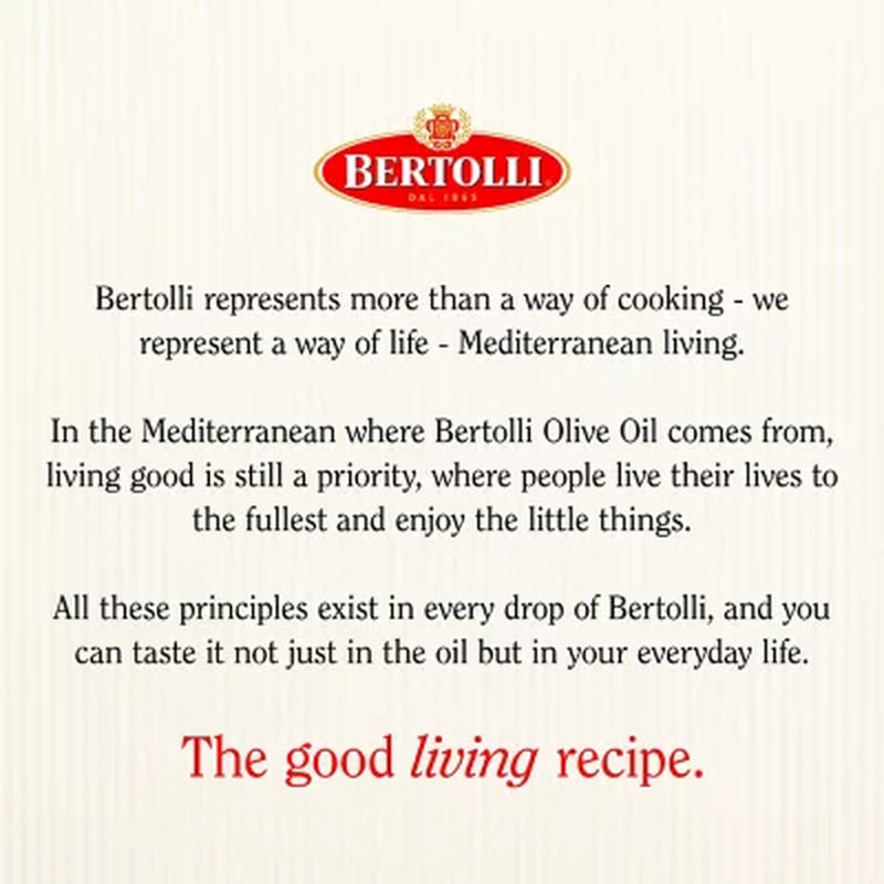 Bertolli Extra Virgin Olive Oil, 67.6 Fl. Oz.