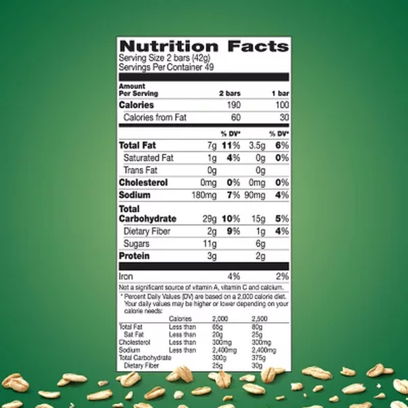 Nature Valley Oats 'N Honey Crunchy Granola Bars, 49 Ct.