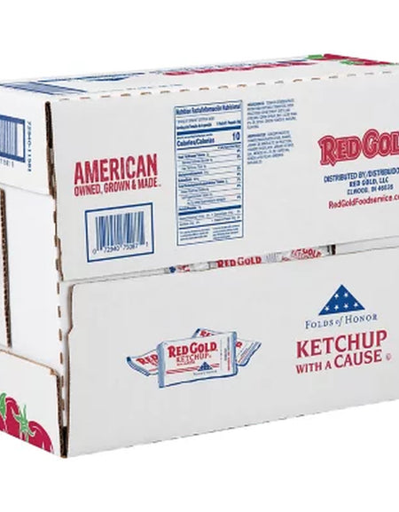 Red Gold Tomato Ketchup Single-Serve Packets 1,000 Ct.