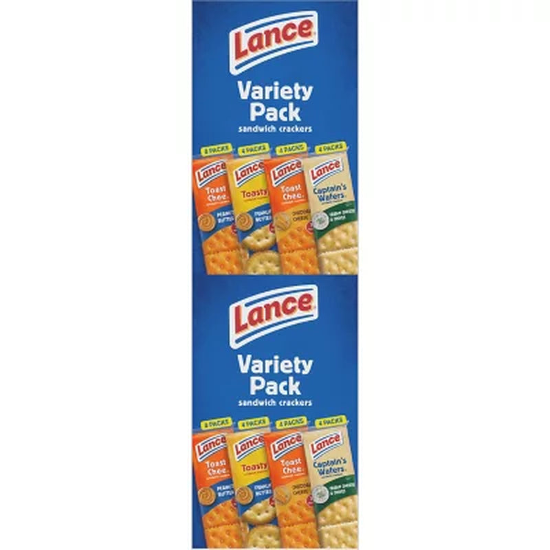 Lance Variety Pack Sandwich Crackers, 40 Pk.