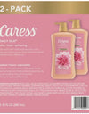 Caress Daily Silk Hydrating Body Wash, White Peach & Orange Blossom, 30 Fl. Oz., 2 Pk.