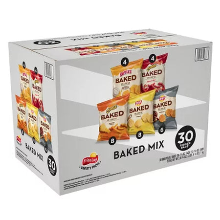 Frito-Lay Baked Variety Pack Chips, 30 Pk.