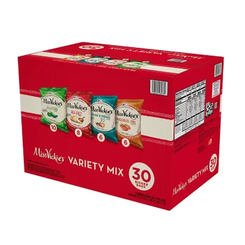 Miss Vickie'S Variety Pack Potato Chips, 30 Pk.