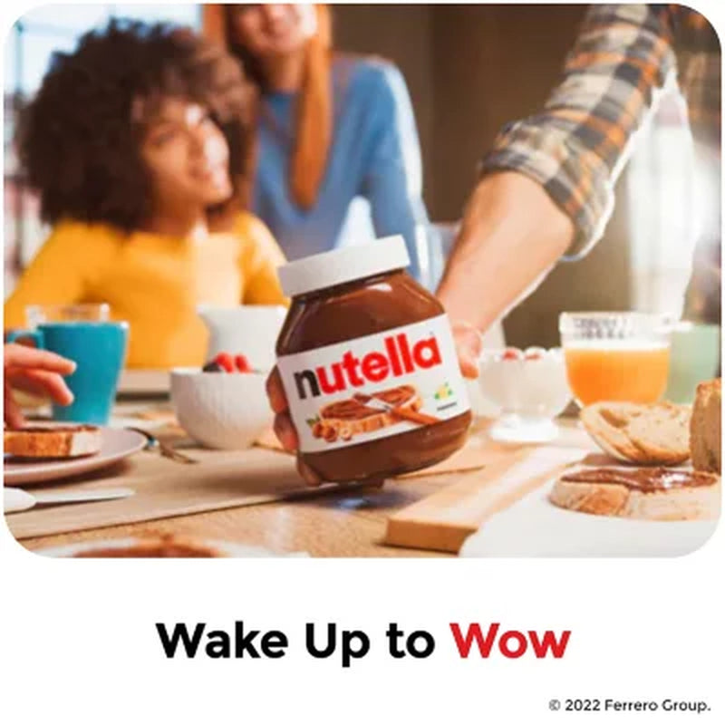 Nutella Hazelnut Spread with Cocoa, 26.5 Oz., 2 Pk.