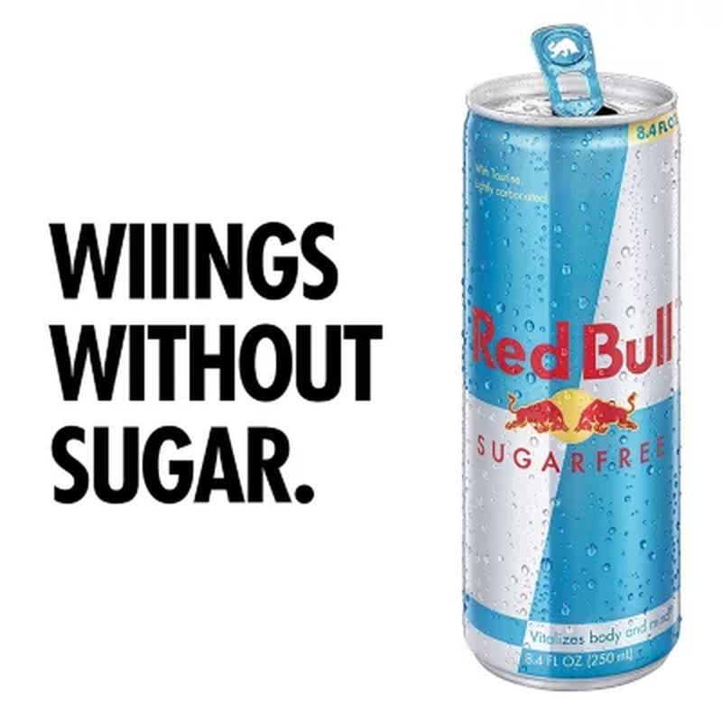 Red Bull Energy Sugar-Free 8.4 Fl. Oz., 24 Pk.