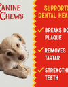 Canine Chews Chicken-Wrapped Rawhide Chews for Dogs 125 Ct.