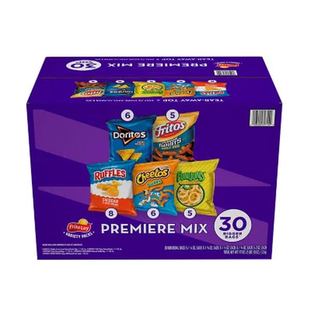 Frito-Lay Premiere Mix Variety Pack Chips, 30 Pk.