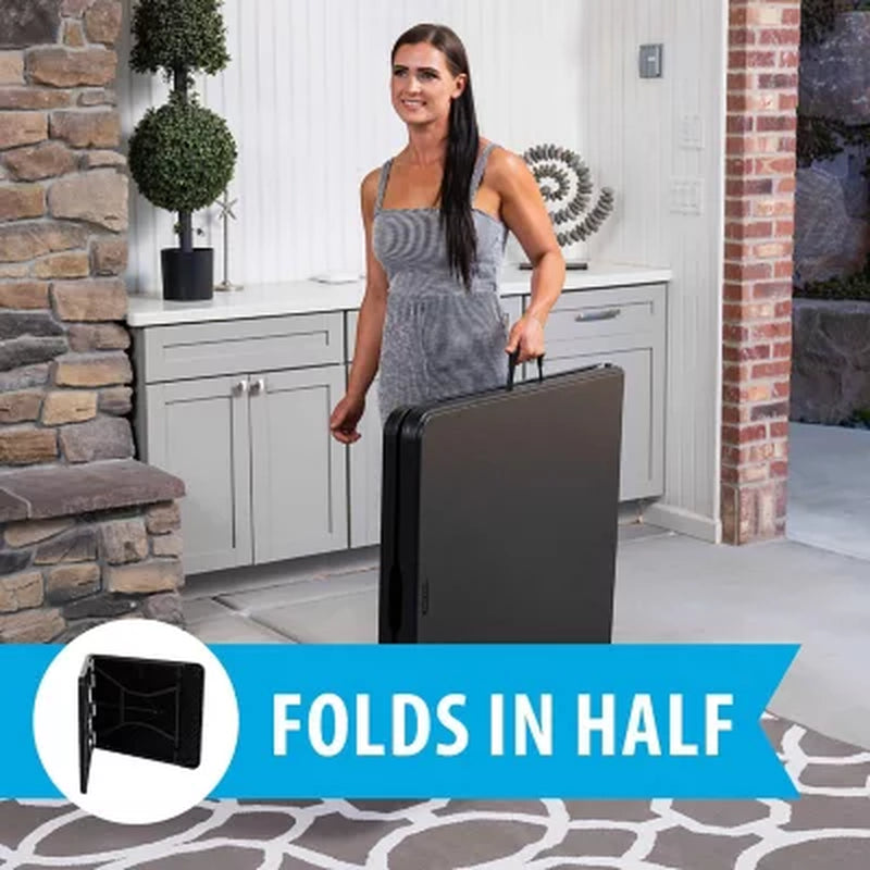 Lifetime 6-Foot Fold-In-Half Table