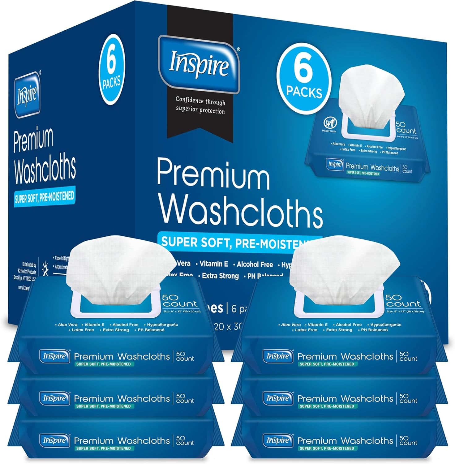 Adult Wet Wipes Adult Wash Cloths, Adult Wipes for Incontinence & Cleansing (CHOOSE)