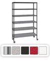 Member'S Mark 6-Tier NSF Heavy Duty Wire Shelving, 47.75" W X 18" D X 75.5" H