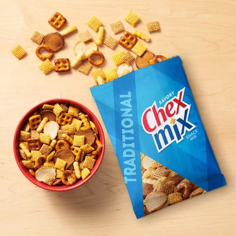 Chex Mix Traditional Savory Snack Mix, 40 Oz.