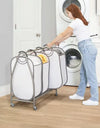 Triple Laundry Hamper Sorter by Neatfreak