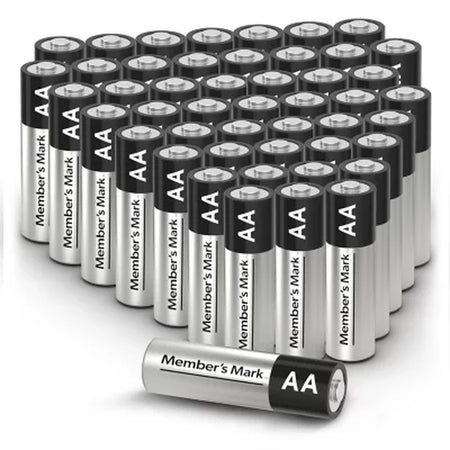 Member'S Mark AA Alkaline Batteries, 48 Pk.