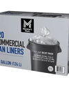 Member'S Mark 33 Gallon Commercial Trash Bags 16 Rolls of 20 Ct., Total 320 Ct.