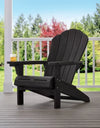 Keter Everest Adirondack Chair with Integrated Cupholder