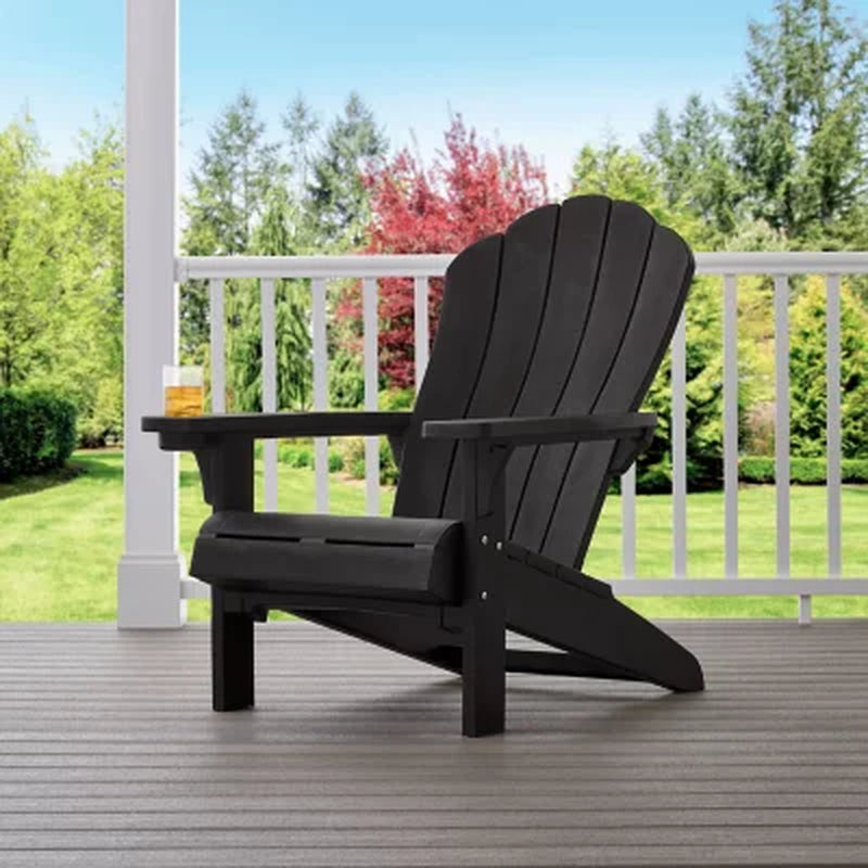 Keter Everest Adirondack Chair with Integrated Cupholder