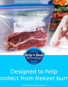 Ziploc Gallon Freezer Bags with New Stay Open Design, 152 Ct.