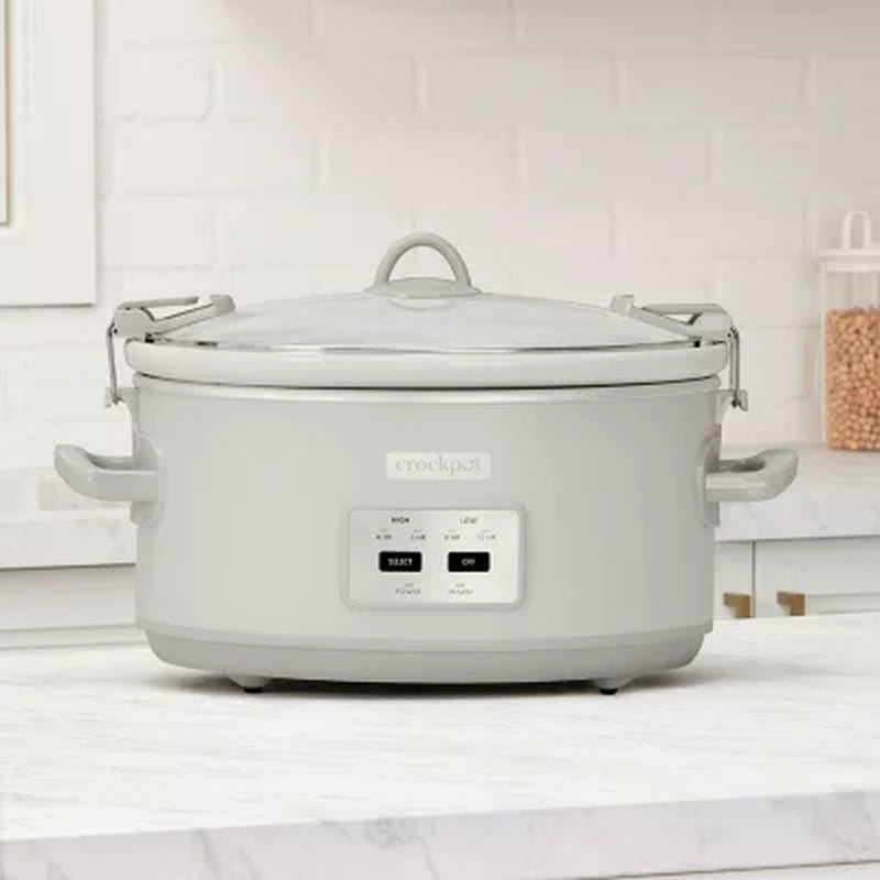 Crock-Pot 7-Quart Cook and Carry Programmable Slow Cooker with Carry Bag